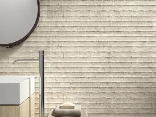 Baldocer Tesla Urban Taupe 40x120 mat — aranżacja