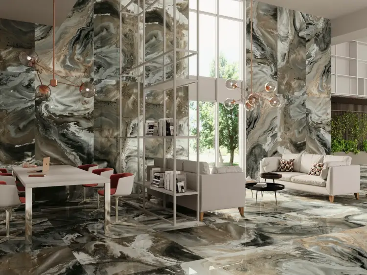 Baldocer Nexside Bron Pulido 120x260 połysk — aranżacja