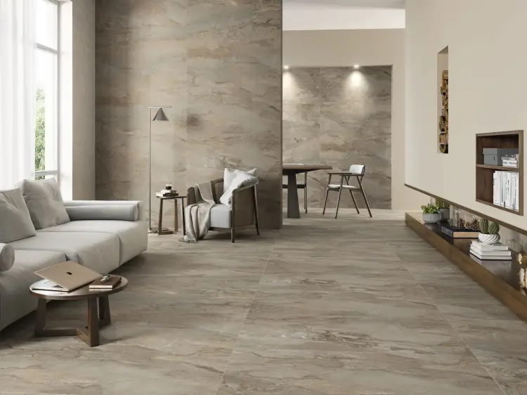 Baldocer Pienza Miele Pulido 60x120 połysk — aranżacja