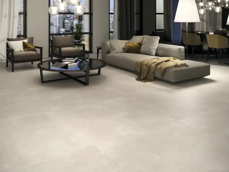 Baldocer Arkety Grey 120x120 mat antypoślizgowa — aranżacja