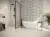 Baldocer Sumire Asphalt Grit 30x90 mat — aranżacja