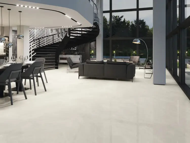 Baldocer Balmoral Brown 60x60 połysk — aranżacja