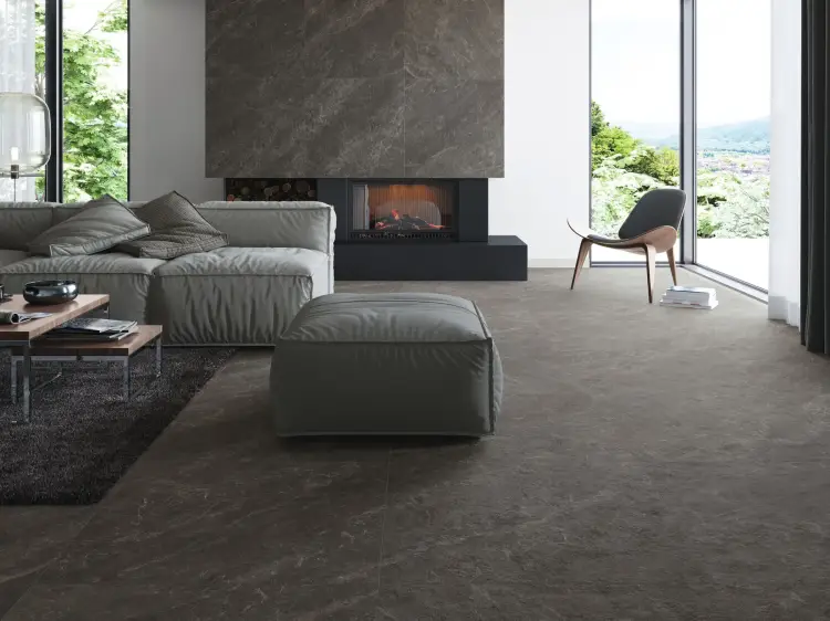 Baldocer Balmoral Moon Natural 80x80 mat — aranżacja