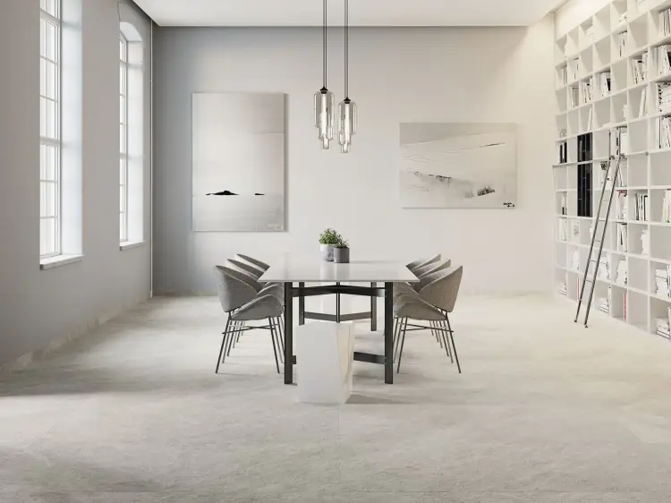 Baldocer Balmoral Dark Natural 80x80 mat — aranżacja