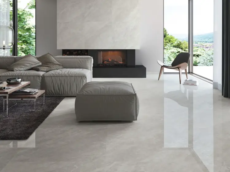 Baldocer Balmoral Dark Natural 80x80 mat — aranżacja