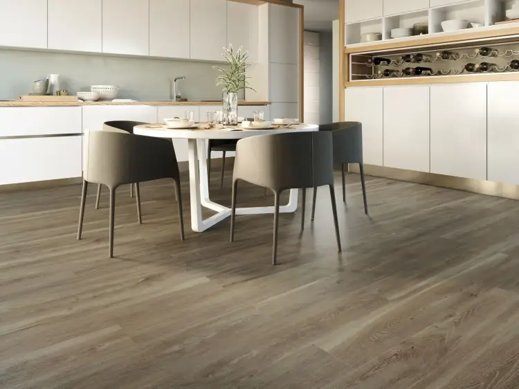 Baldocer Belfast Teak 26x160 mat antypoślizgowa — aranżacja