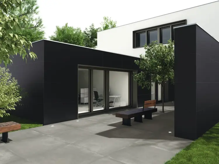 Baldocer Black Matt 80x160 mat — aranżacja