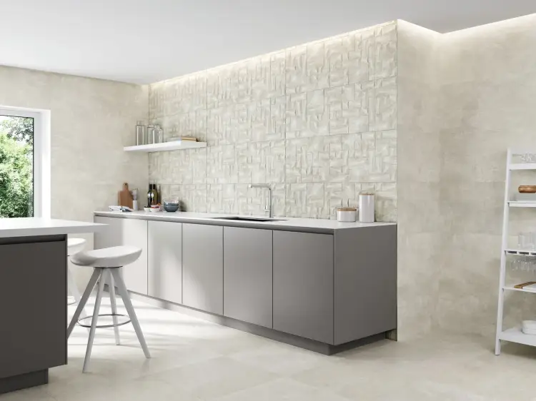 Baldocer Boulevard Natural 40x120 mat — aranżacja