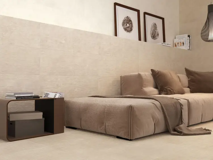 Baldocer Pompeya Leeds Grey 30x90 mat — aranżacja