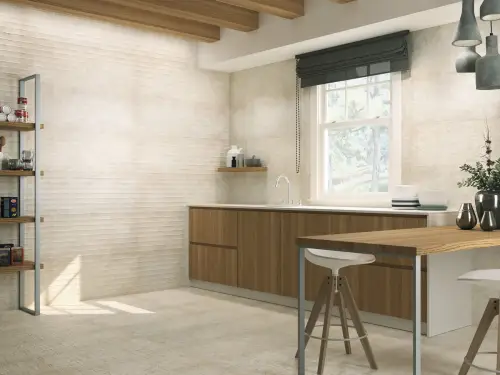 Baldocer Code White 40x120 mat — aranżacja