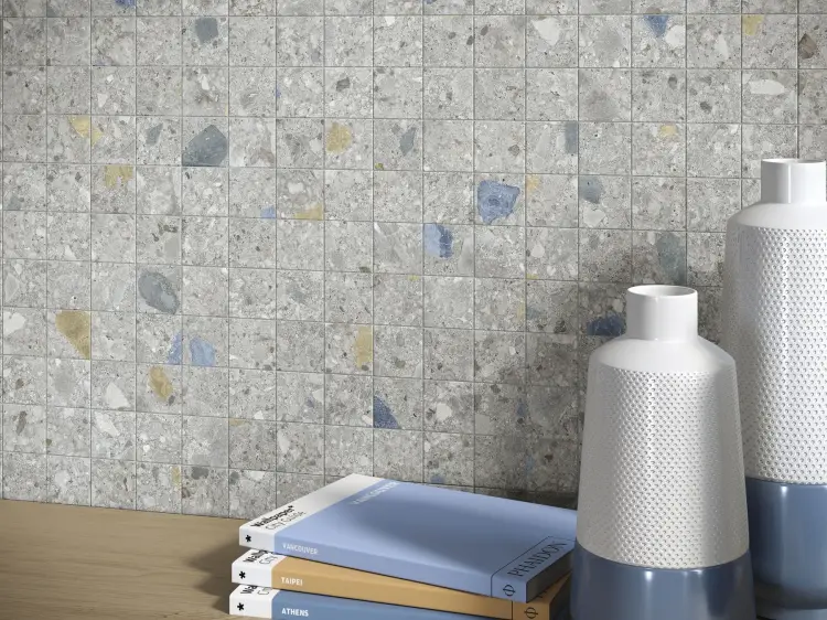 Baldocer Stracciatella Cenere 60x120 mat — aranżacja