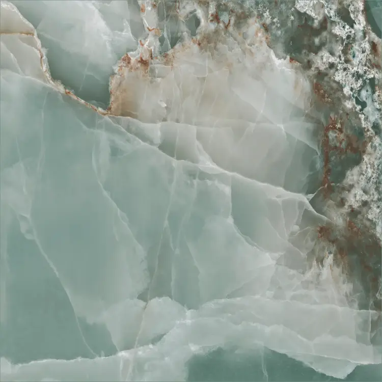 Baldocer Onyx Turquoise Pulido 120x120 połysk — płytka