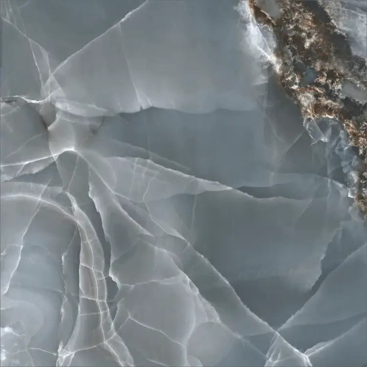 Baldocer Onyx Bleu Pulido 120x120 połysk — płytka