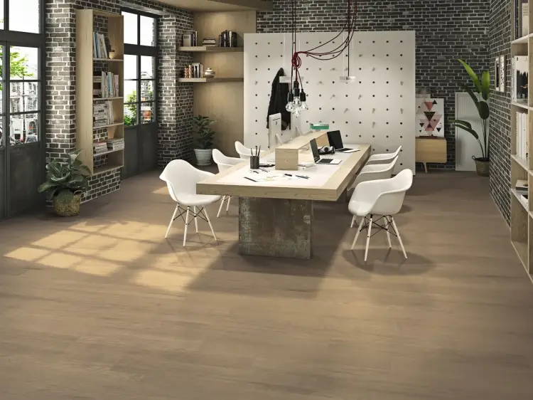Baldocer Otawa Cedro 20x120 mat — aranżacja