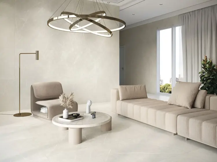 Baldocer Eternal Pearl Pulido 80x160 połysk — aranżacja
