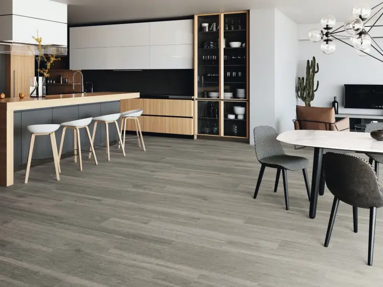 Baldocer Carpatos Roble 20x120 mat — aranżacja
