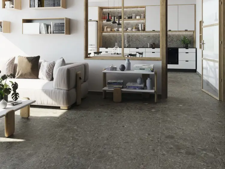 Baldocer Hannover Black 60x60 mat — aranżacja