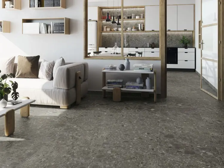 Baldocer Hannover Black 60x60 mat — aranżacja