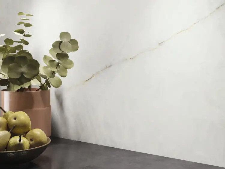 Baldocer Quartz Pulido 60x120 połysk 6 mm — aranżacja