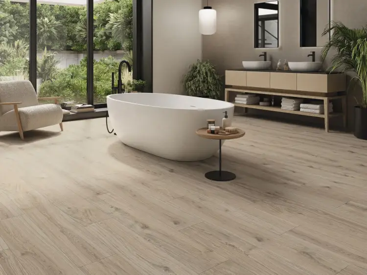 Baldocer Sequoya Oak 26x160 mat — aranżacja