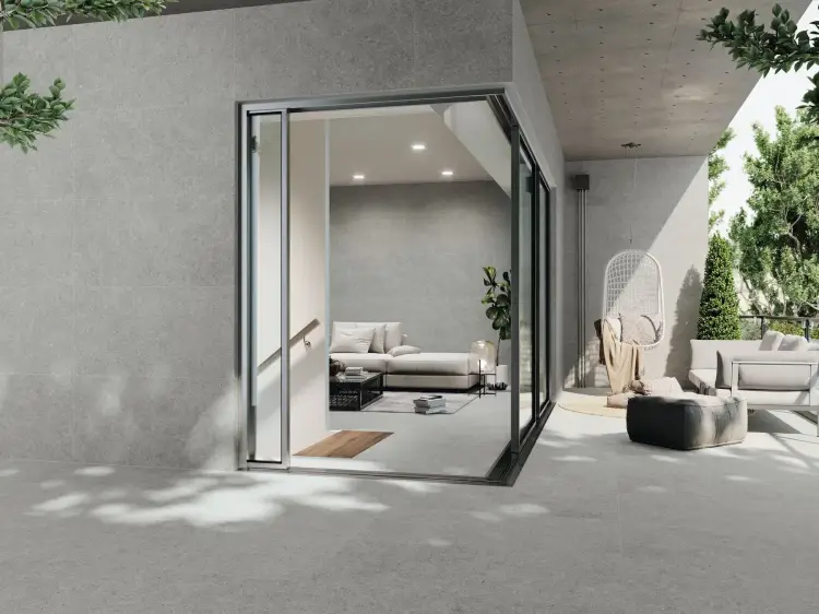 Baldocer Brunswich Acero 60x120 mat — aranżacja