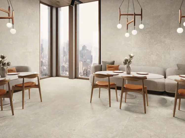 Baldocer Stoneland Ivory 60x60 mat — aranżacja