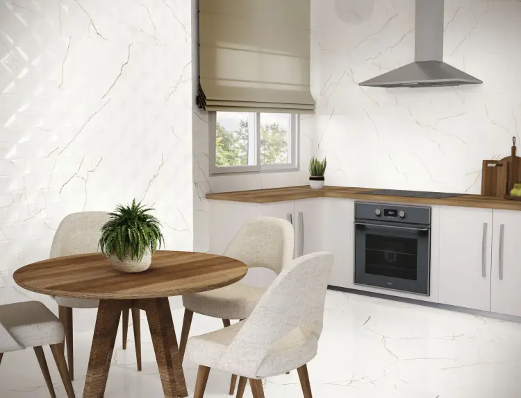 Baldocer Strokes Quantum Gloss 40x120 połysk — aranżacja