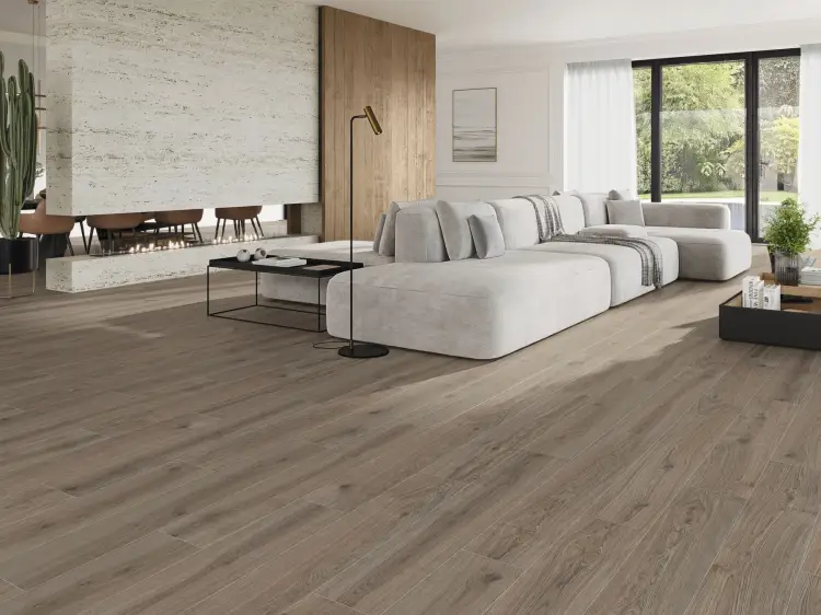Baldocer Sequoya Cedar 20x120 mat — aranżacja