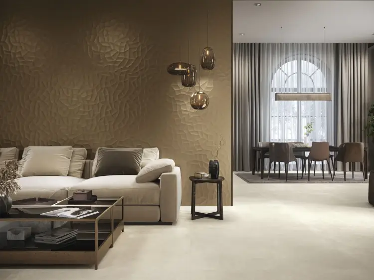 Baldocer Lux Metalic 40x120 mat — aranżacja