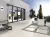 Baldocer Plain Asphalt Fume 80x80 mat — aranżacja