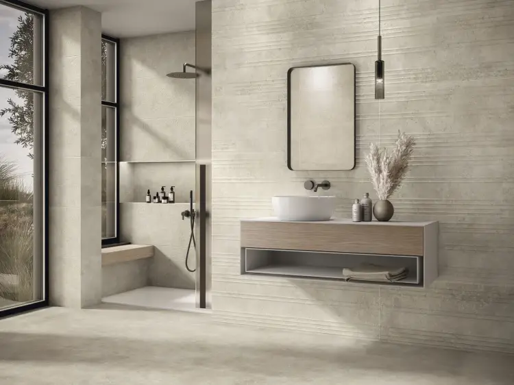 Baldocer Capital Beige 40x120 mat — aranżacja