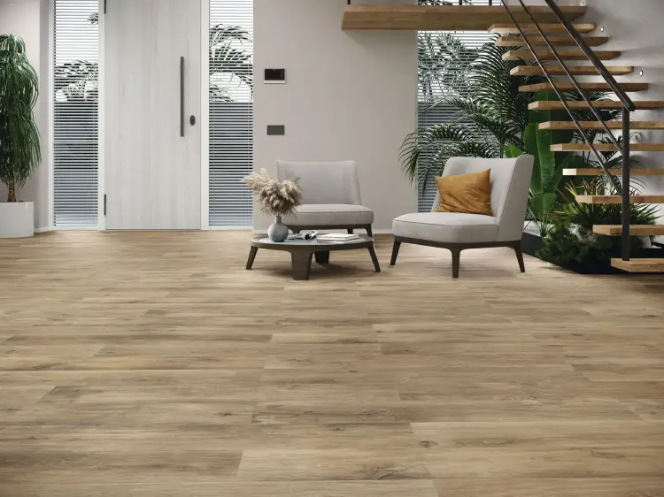 Baldocer Northwood Oak 20x120 mat — aranżacja