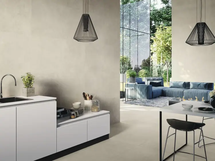 Baldocer Arkety Grey 60x120 mat 20 mm antypoślizgowa — aranżacja