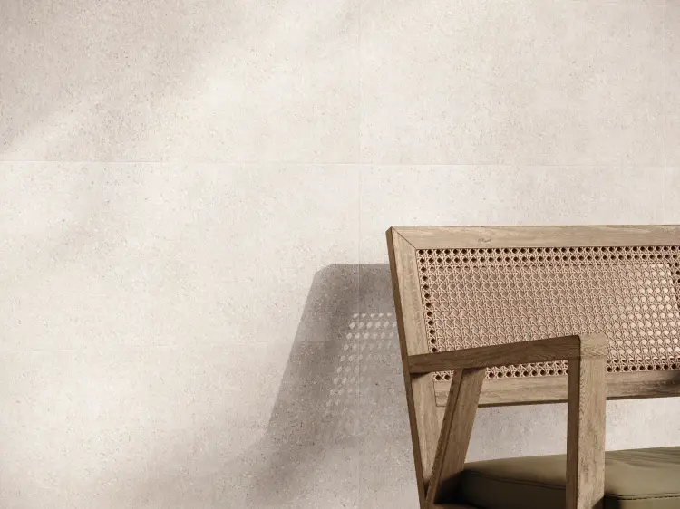 Baldocer Asphalt Off White 30x60 mat — aranżacja