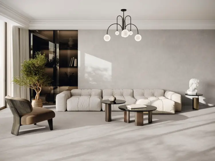 Baldocer Brera Nut 80x80 mat — aranżacja