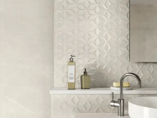 Baldocer Corn Eternal Pearl 30x60 połysk — aranżacja
