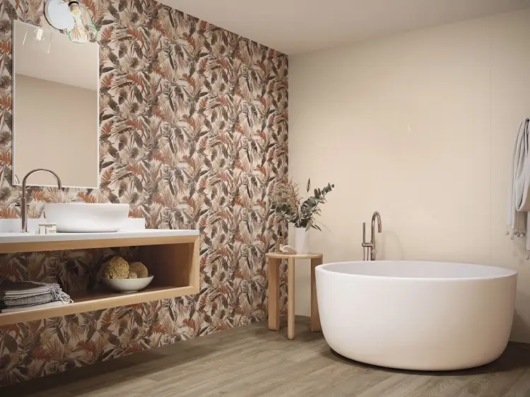 Baldocer Foret Montmartre Menthe 30x90 satyna — aranżacja