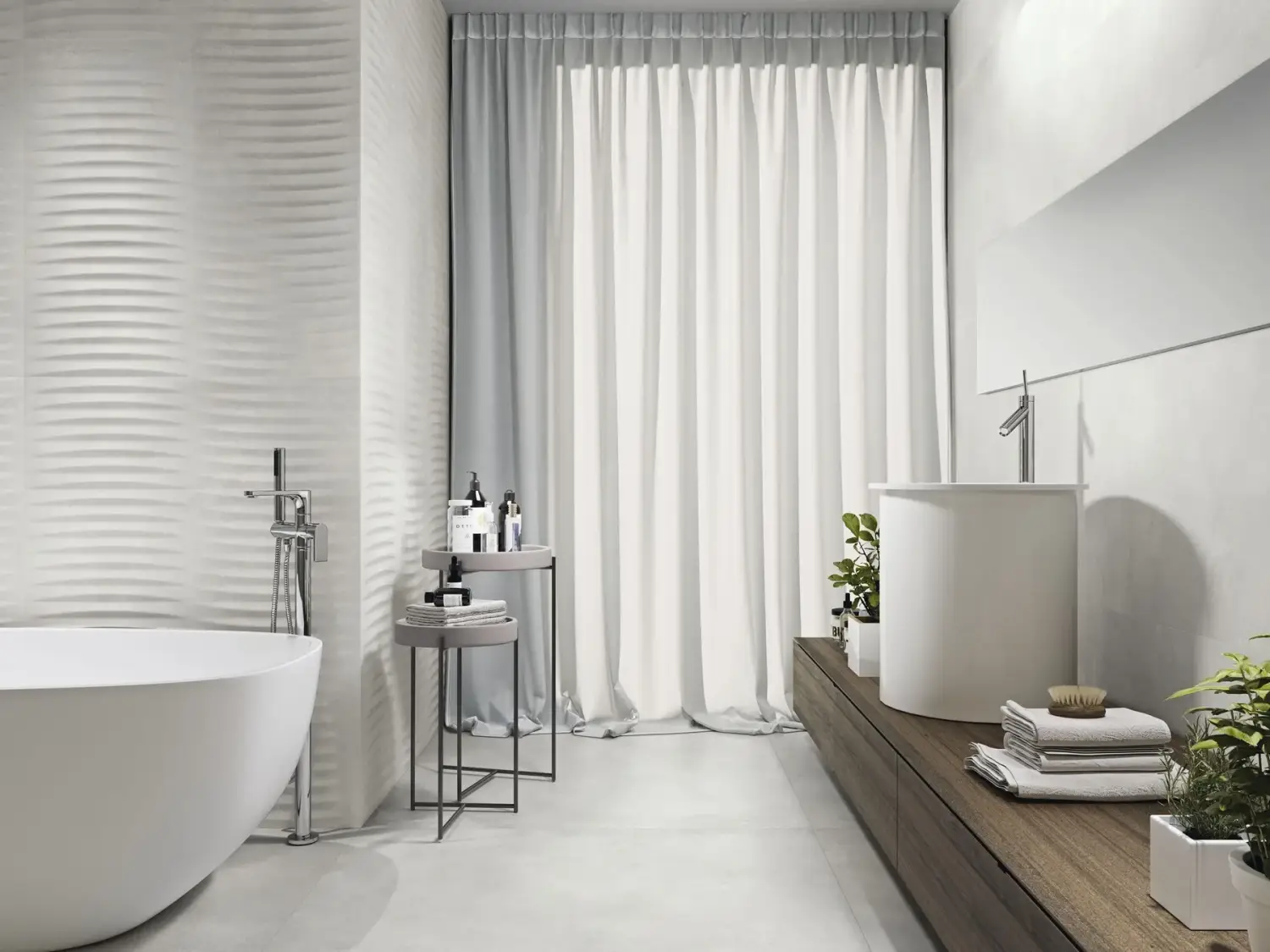 Baldocer Klit Unik Ash 30x90 mat — aranżacja
