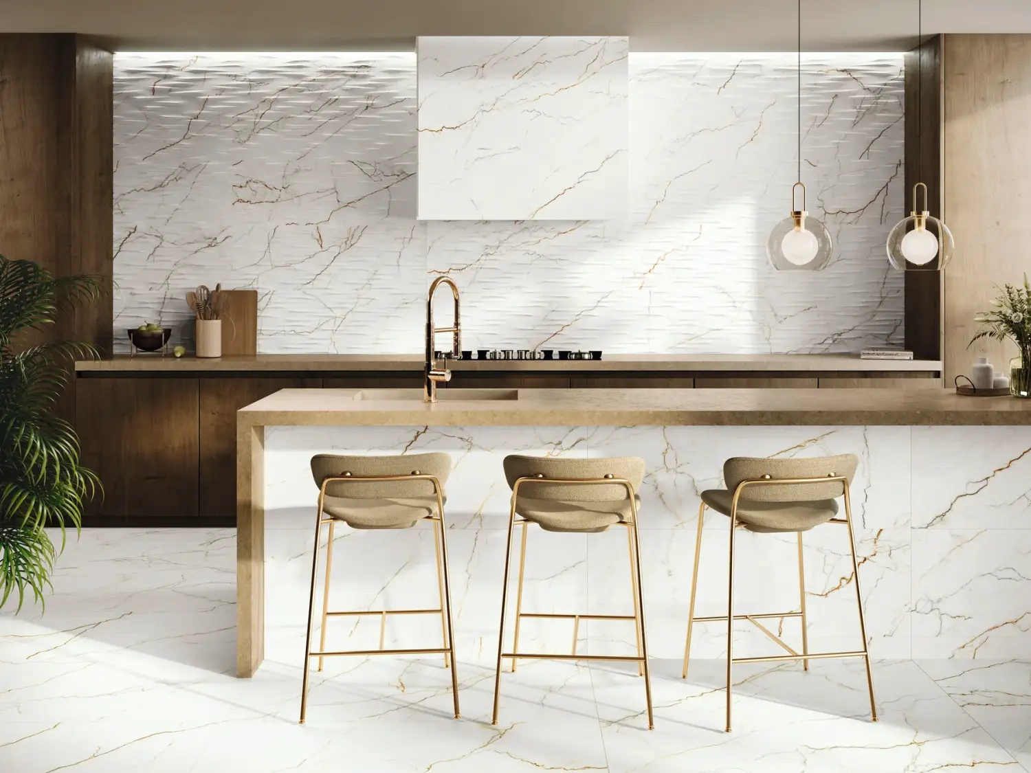 Baldocer Loma Verbier Satin 40x120 satyna — aranżacja
