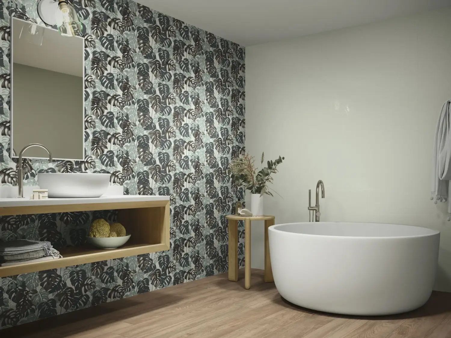 Baldocer Montmartre Terre 30x90 satyna — aranżacja
