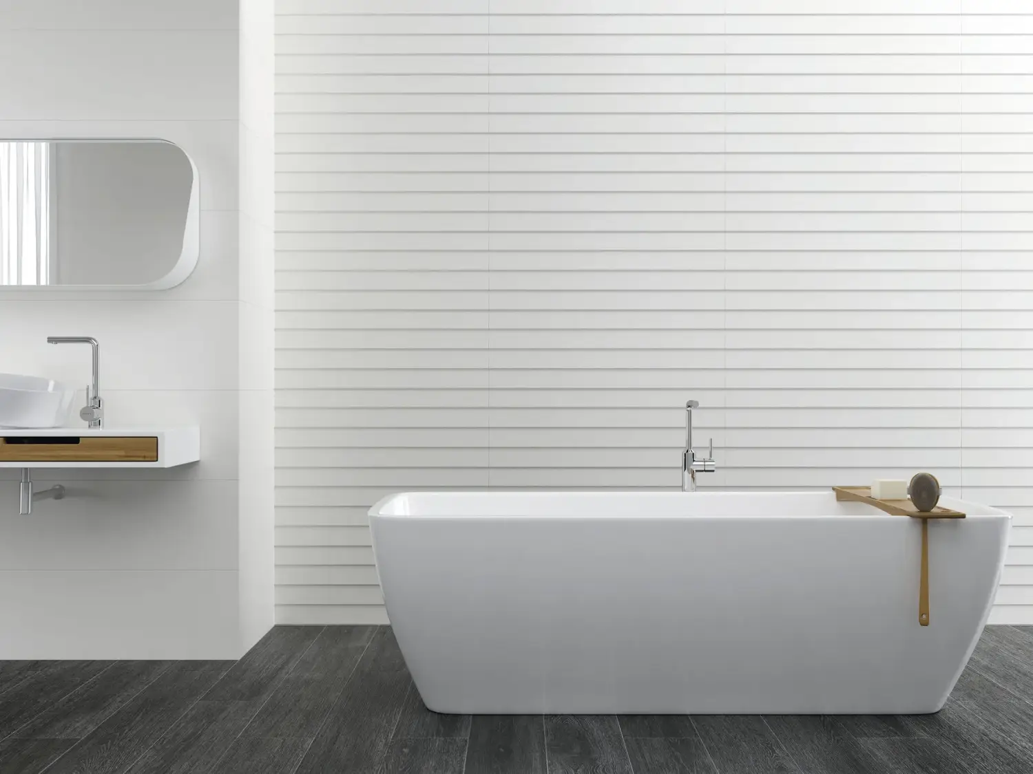 Baldocer Neve Satin 30x90 satyna — aranżacja