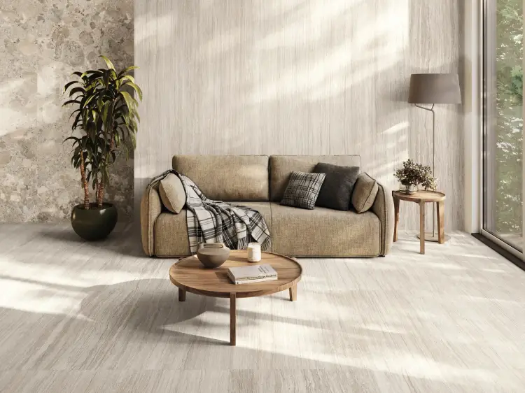 Baldocer Ravello Naturale 120x120 mat — aranżacja