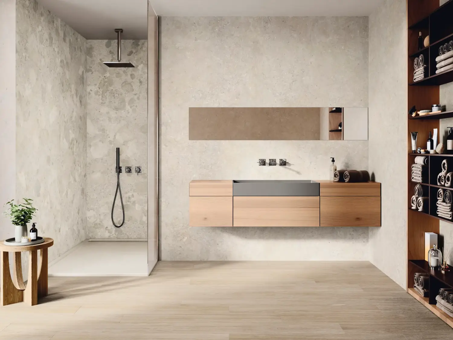 Baldocer Salerno Avorio 120x280 mat — aranżacja