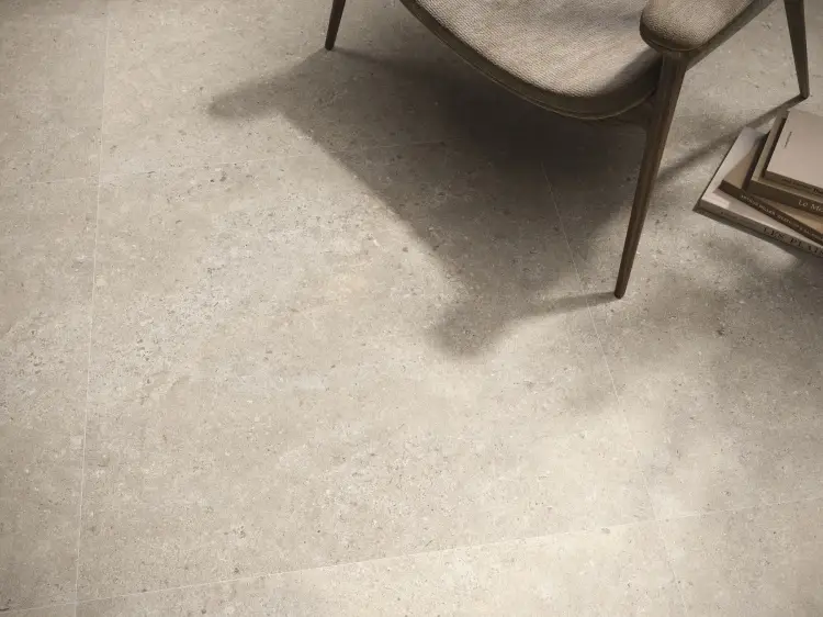 Baldocer Stoneland Grey 80x80 mat antypoślizgowa — aranżacja