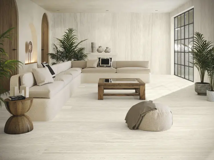 Baldocer Venice Miele Pulido 120x120 połysk — aranżacja