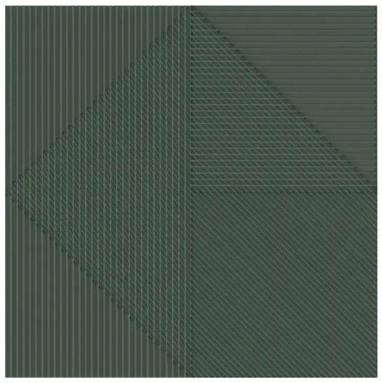 Harmony Lins by Yonoh Teal 20x20 mat — płytka