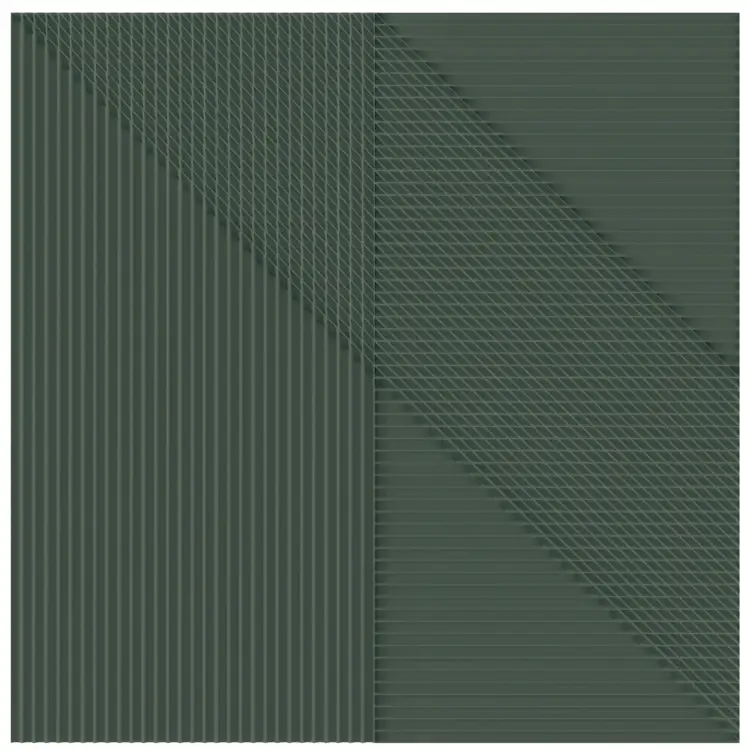 Harmony Lins by Yonoh Teal 20x20 mat — płytka