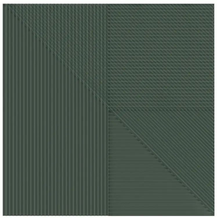Harmony Lins by Yonoh Teal 20x20 mat — płytka