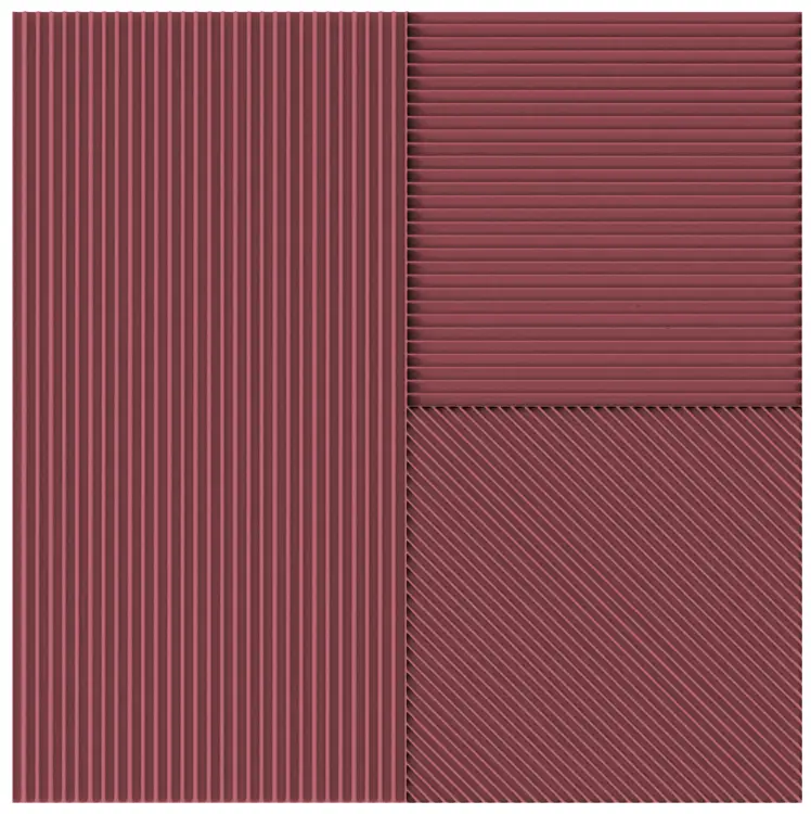 Harmony Lins by Yonoh Bordeaux 20x20 mat — płytka