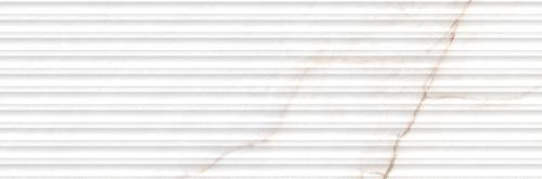 Museum Dahlia White Decor 33,3x100 mat rektyfikowana — płytka